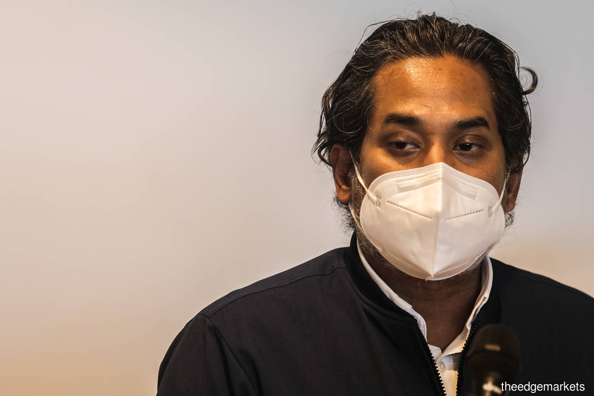 Khairy said the relevant existing guidelines are still applicable and reminded the public to continue to adhere to the stipulated guidelines. (Photo by Zahid Izzani Mohd Said/The Edge)